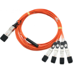 eNet Components CAB-Q-S-3M-ENC InfiniBand/fibre optic cable 118.1" (3 m) QSFP+ 4x SFP+ Gray