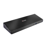 CLUB3D CSV-1562 laptop dock/port replicator Docking USB 3.2 Gen 1 (3.1 Gen 1) Type-C Black