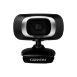 Canyon CNE-CWC3N webcam 2 MP 1980 x 1080 pixels USB 2.0 Black, Silver