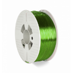 Verbatim 55065 3D printing material Polyethylene Terephthalate Glycol (PETG) Green, Transparent 1 kg
