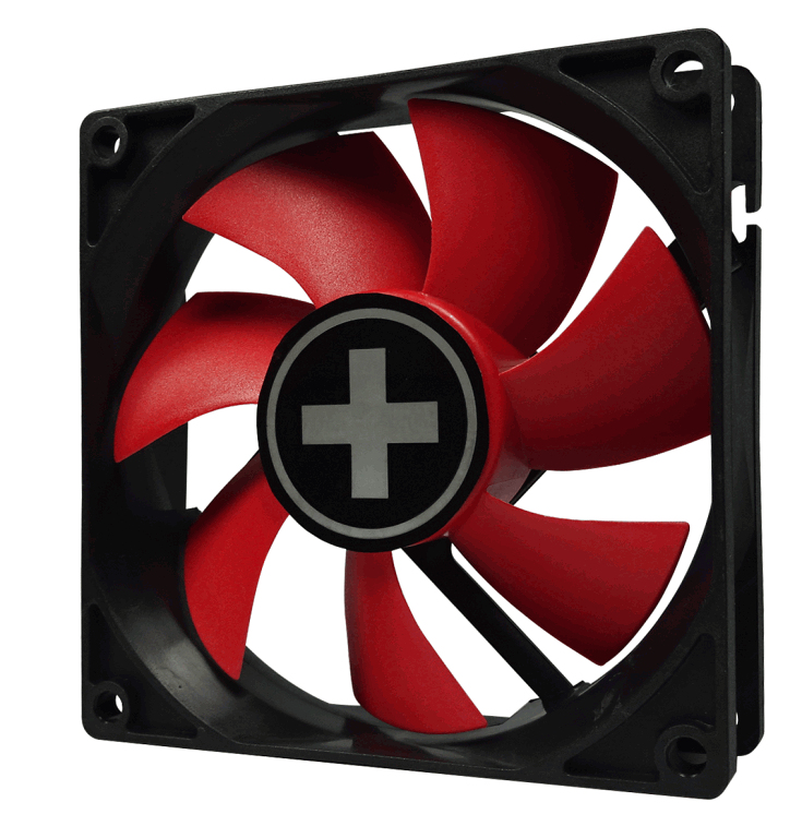 Image of Xilence XPF80.R.PWM Computer case Fan 8 cm Black, Red