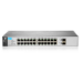 HPE V 1810-24G v2 Managed L2 Gigabit Ethernet (10/100/1000) 1U Black