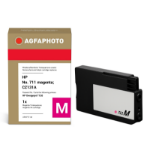AgfaPhoto APHP711M inktcartridge 1 stuk(s) Compatibel Normaal rendement Magenta