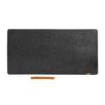 Brateck MP07-12-G Large Felt Mouse Pad Dark Grey