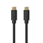 Port Designs 900074 USB cable 1 m USB C Black