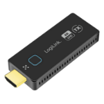 LogiLink HDW0111AT AV extender AV transmitter Black