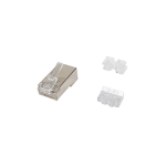 Equip Cat.6A RJ45 Shielded Plug, 100pcs/pack