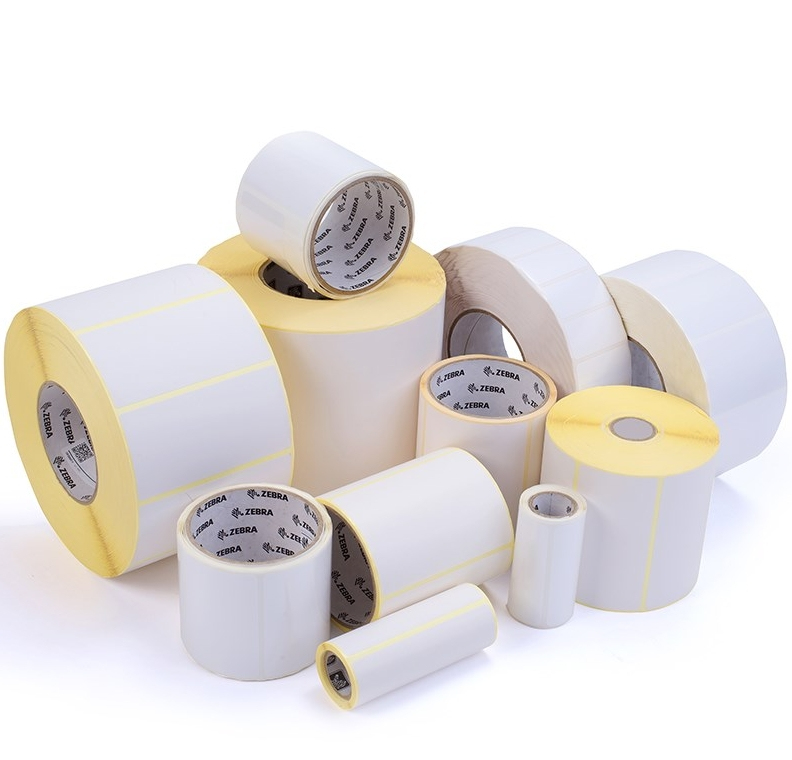 Zebra White 3002802 Printer Label Self-Adhesive Printer Label