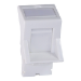 Cablenet LJ6C Angled Shutter For Keystone Jack White