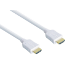 Alcasa 0.5m, 2xHDMI HDMI cable HDMI Type A (Standard) White