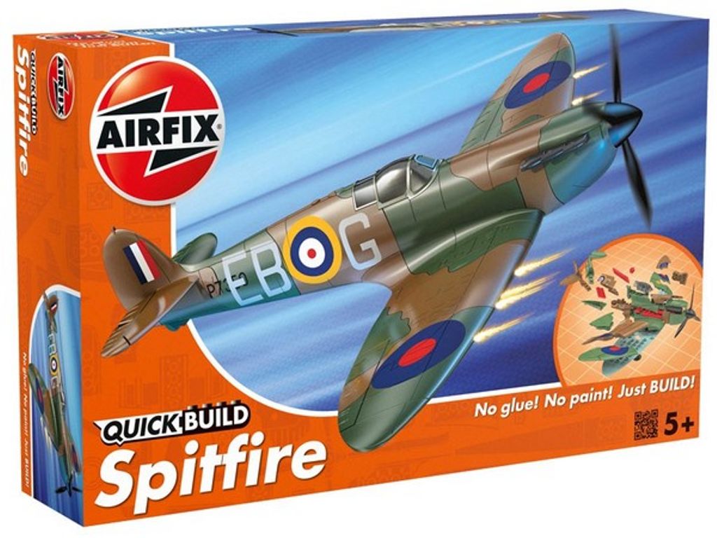 EU Product - Quickbuild Spitfire Airplane Model thumbnail