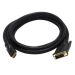 Monoprice 2218 video cable adapter 70.9" (1.8 m) HDMI DVI Black