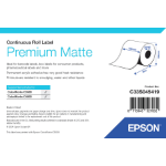 Epson C33S045419 Continous label roll matt Premium 102mm x 35m Pack=1 for Epson TM-C 3500