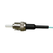 Cablenet 1m OM3 50/125 ST Pigtail Aqua Fibre Pigtail 900um