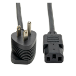 Tripp Lite P006-006-515MF power cable Black 70.9" (1.8 m) C13 coupler NEMA 5-15P/R
