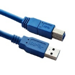 Astrotek 1m USB 3.0 A/B USB cable USB 3.2 Gen 1 (3.1 Gen 1) USB A USB B Blue