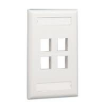 Panduit NK4FBL wall plate/switch cover White