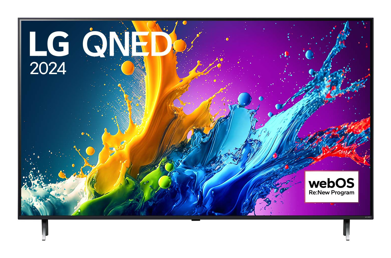 LG QNED 55QNED80T6A 139.7 Cm (55") 4K Ultra HD Smart TV Wi-Fi Bla