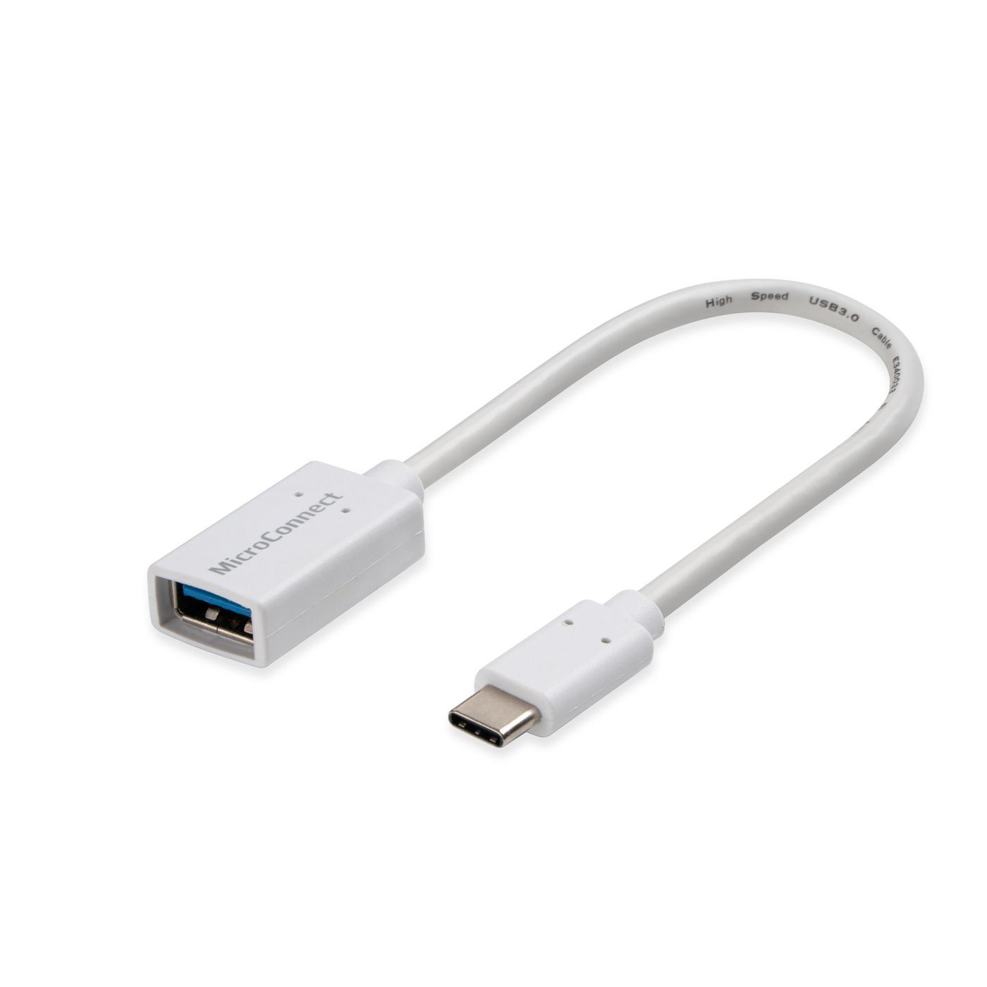Microconnect White Usb3.1caf02w Usb Cable Usb 3.2 Gen 1 (3.1 Gen 1) 0.2 M Us