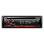 Pioneer DEH-S420BT car media receiver Black, Red 200 W Bluetooth