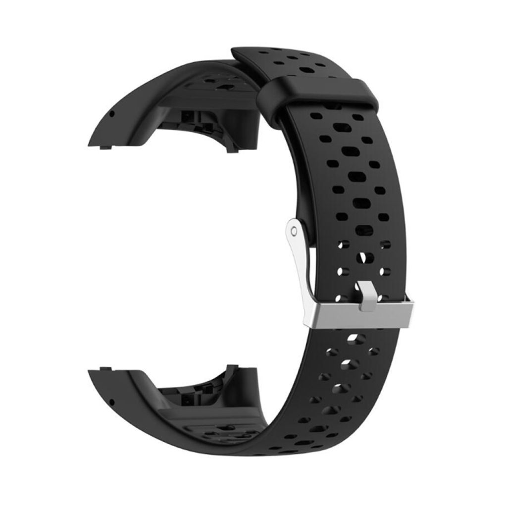 EU Product - M400 / M430 Silicone watch strap - Black thumbnail