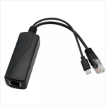 FDL ACTIVE PoE SPLITTER - 48V TO 5V / 2.4A - RJ45 & MICRO USB