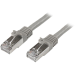 StarTech.com Cable de 50cm de Red Cat6 Ethernet Gigabit Blindado SFTP - Gris