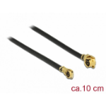 DeLOCK 89647 coaxial cable 1.13 0.3 m MHF (I-PEX) MHF IV/ HSC MXHP32 Black, Gold