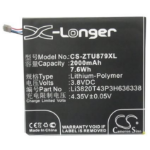 CoreParts MOBX-BAT-ZTU879XL mobiele telefoon onderdeel Batterij/Accu Zwart