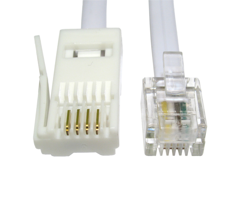 Cables Direct RJ11/BT 3m White