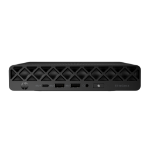 HP EliteDesk 8 Mini G1i AI PC Intel Core Ultra 7 265T 16 GB DDR5-SDRAM 512 GB SSD Windows 11 Pro Mini PC Zwart