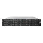 Asustor LOCKERSTOR 12R Pro Gen2 NAS Desktop AMD Ryzen™ 7 7745 16 GB DDR5 0 TB Black, Steel