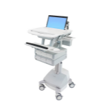 Ergotron StyleView Aluminium, Grey, White Laptop Multimedia cart