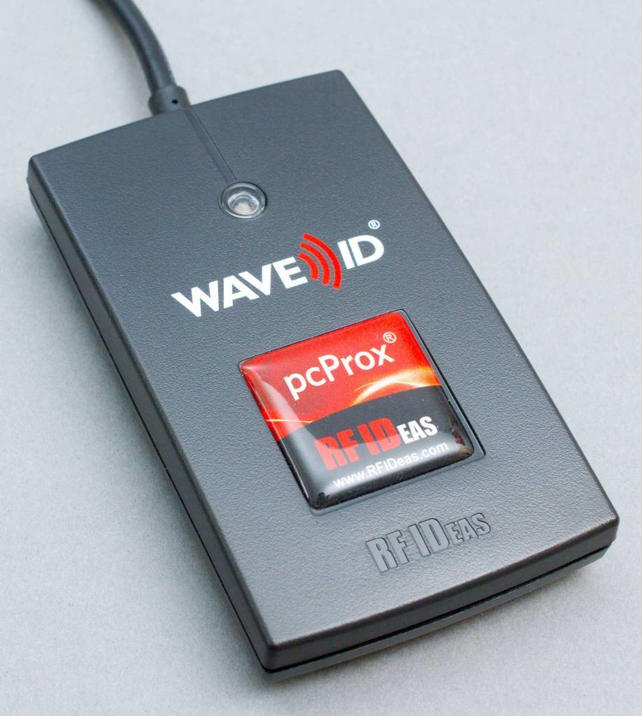 RDR-80582AK0 RFIDEAS pcProx Plus 82 Series Black USB Virtual COM Reader
