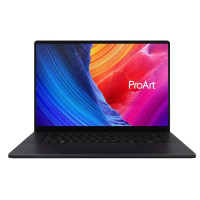 ASUS NOTEBOOK PROART P16, H7606WX-OLED-SE002X, AMD RYZEN AI 9 HX 370 2-5.1GHz/36MB, 12C, 64GB, 2TB M.2 NVMe PCIe4*2, NVIDIA GeForce RTX 5090 24GB, 16' 4K 3840x2400 120Hz, WIFI7, BT, USB-A, USB-C, HDMI, WIN 11 PRO, 2YW, BLACK