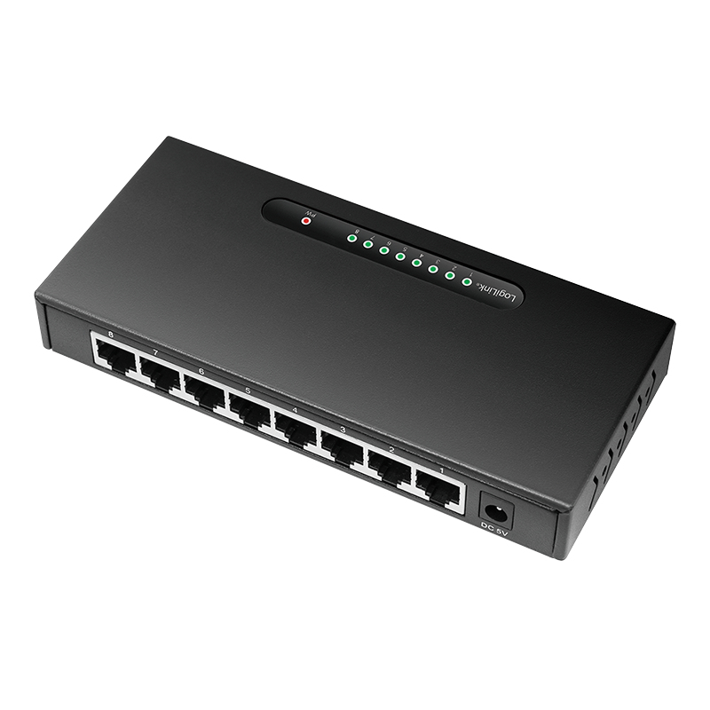 Image of LogiLink NS0111 network switch Gigabit Ethernet (10/100/1000) Black
