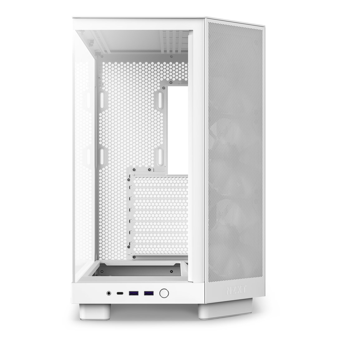 NZX T H6 Flow RGB Midi Tower White