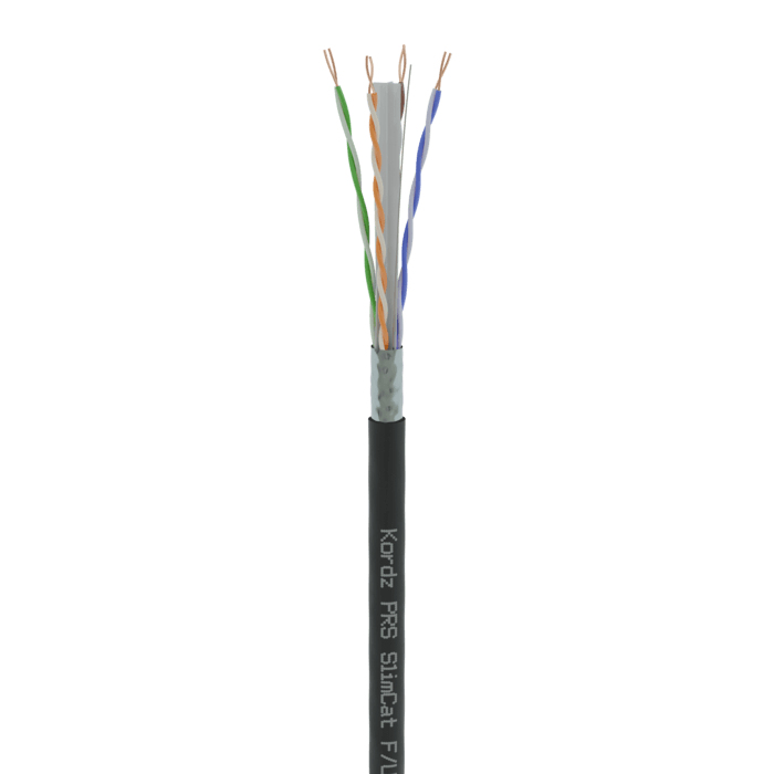 Kordz K34202-305M-BK networking cable Black Cat6a F/UTP (FTP)