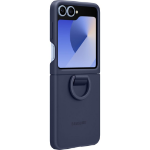 Samsung Galaxy Z Flip6 Silicone case with ring holder - Navy