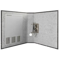 WHITEBOX+CHARCOAL+A4+LEVER+ARCH+FILE+PK10