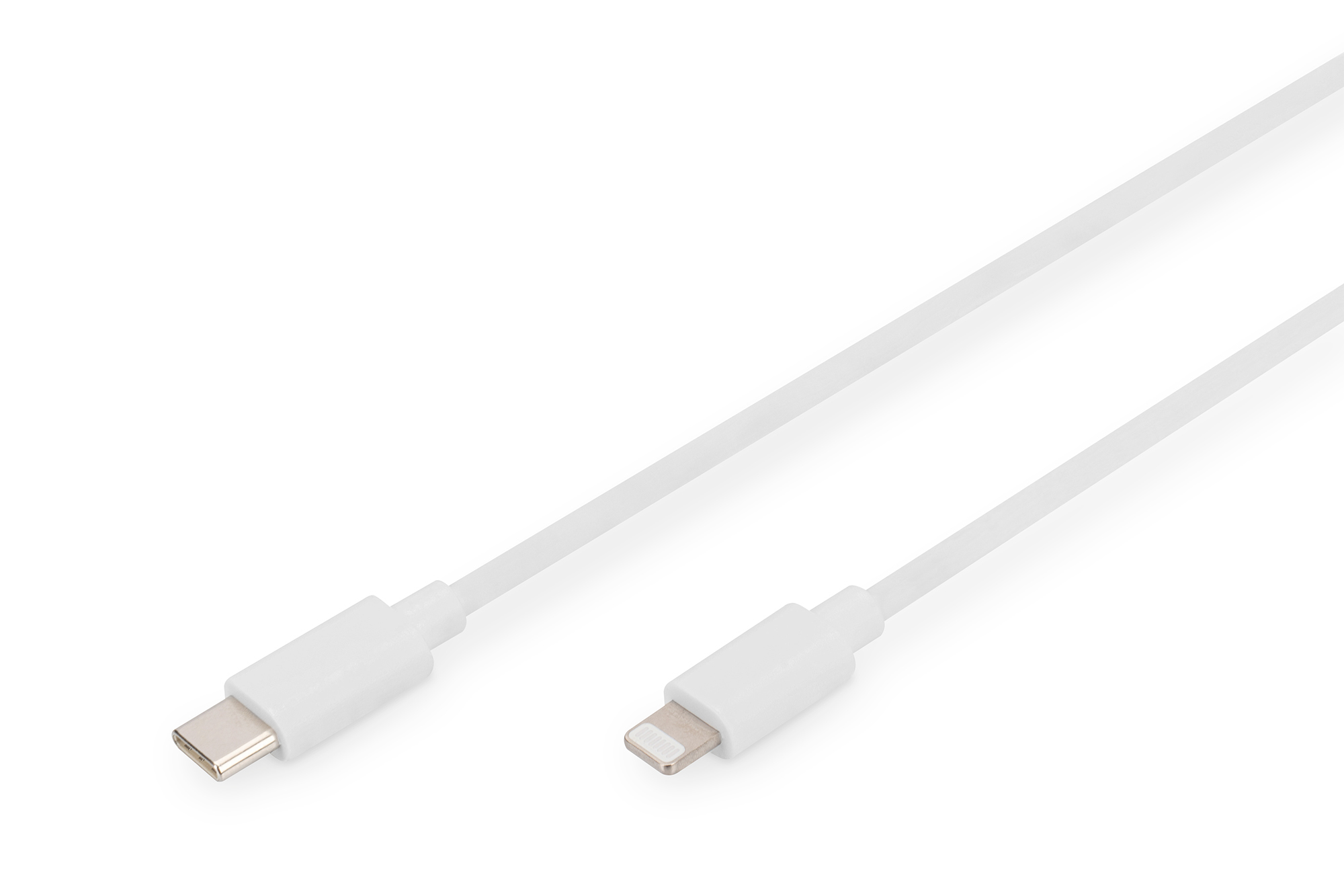 Photos - Cable (video, audio, USB) Digitus Lightning to USB-C data/charging cable, MFI-certified DB-600109-02 