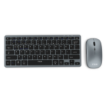 Inca IBK-572BT toetsenbord Inclusief muis RF-draadloos + Bluetooth Zwart