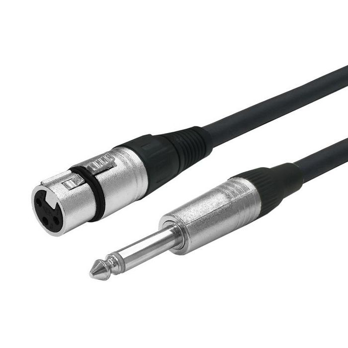 Image of Vivolink PROAUDXLRFJACK10 audio cable 10 m XLR 6.35mm Black