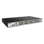 D-Link DGS-3630-28TC Managed L3 Gigabit Ethernet (10/100/1000) 1U Black