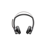 HP Poly Voyager Focus 2 Microsoft Teams Certified USB-C-C Headset +USB-C/A Adapter +Charging Stand