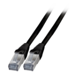 EFB Elektronik K5538SW.3 netwerkkabel Zwart 3 m Cat6a S/FTP (S-STP)