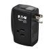 Tripp Lite TRAVELER100BT surge protector Black 2 AC outlet(s) 120 V