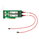 HPE Universal SATA 6G AIC HHHL M.2 SSD Enablement Kit