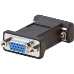 Lindy 71242 cable gender changer VGA Black