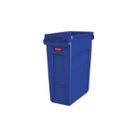 Rubbermaid 1971257 trash can 60 L Rectangular Resin Blue